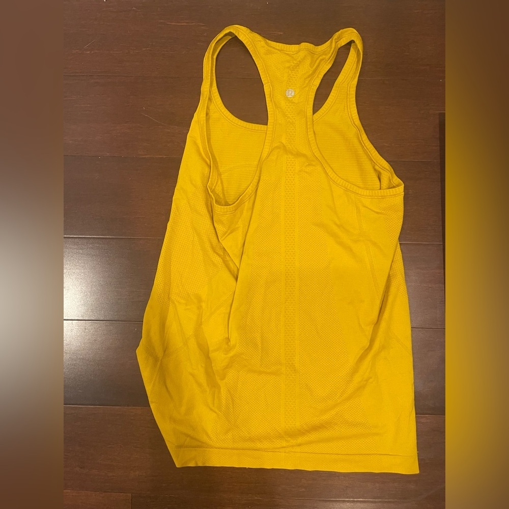 lululemon mustard marigold Yellow Women's Tank Top